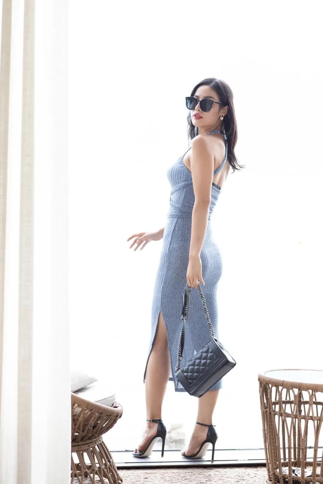 蓝衣女神之光的透视