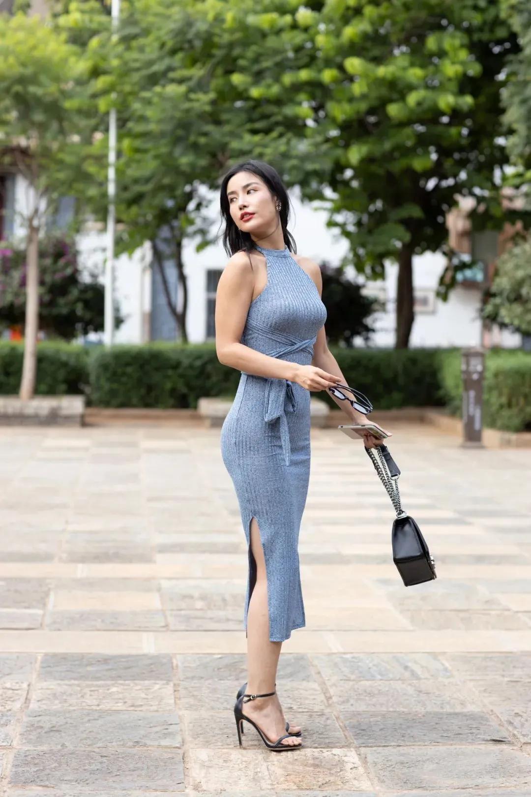 蓝衣女神之光的透视