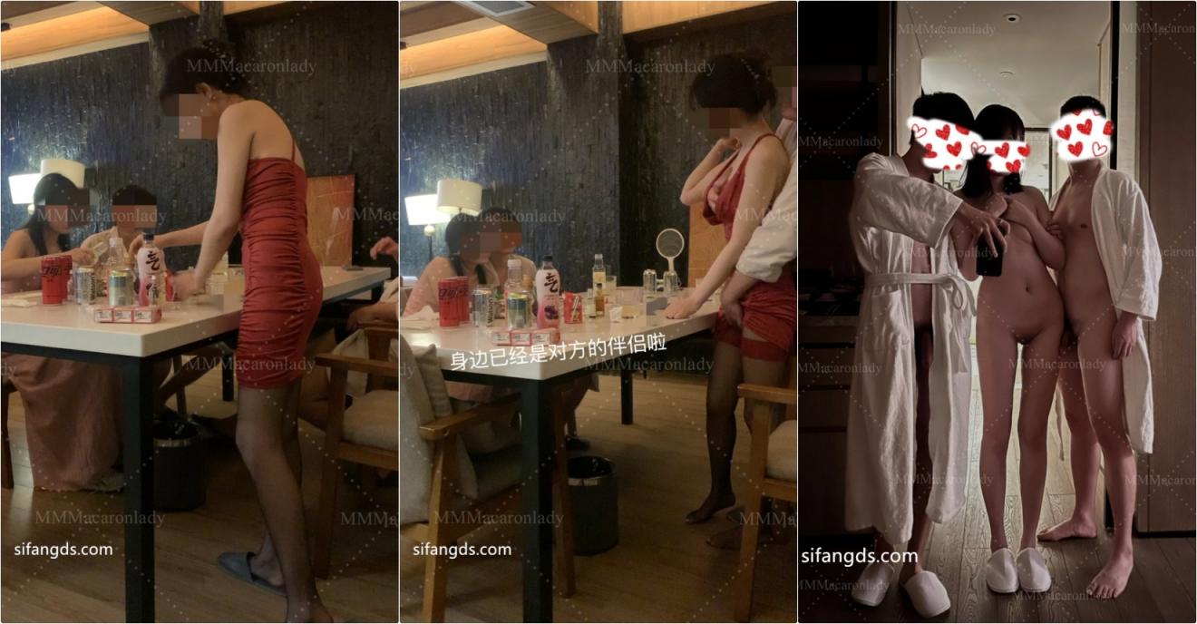 极品绿帽情侣⚡老公带单男一起3P性感娇妻，前后小嘴全部塞满 被操的骚叫不停，声音动听