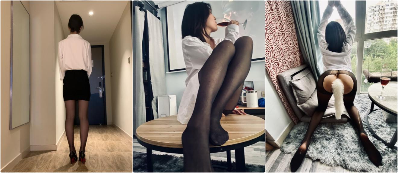 你的女神在这只是个精盆骚母狗 高高在上的女神在大鸡巴下姿意承欢 SM调教