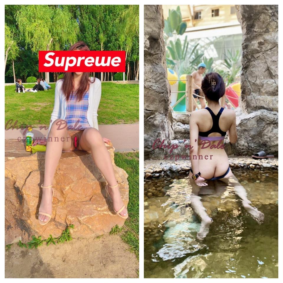 最新流出，极品北京夫妻，【绿色树洞俱乐部】老婆修长身材大长腿，喜欢露出、换妻、淫妻、多P淫乱