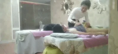 ✨探访按摩店✨小刘亦菲 再找极品打飞机女神 欲擒故纵让大哥喷浓精!