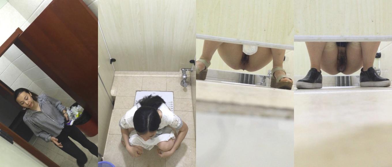 【精品厕拍】，大胆坑神藏身办公楼女厕，全方位偸拍多位少女少妇方便，拍脸又拍逼，太刺激了