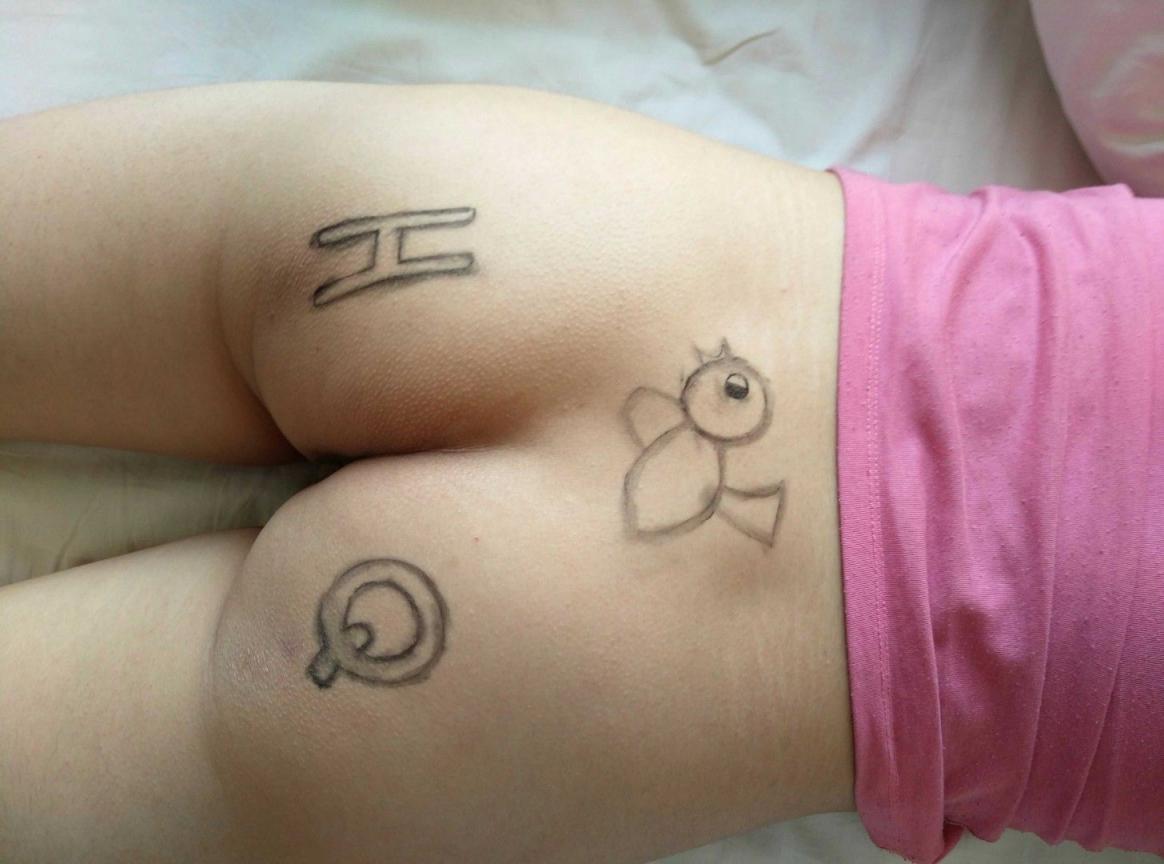 给女友打上了我的印记