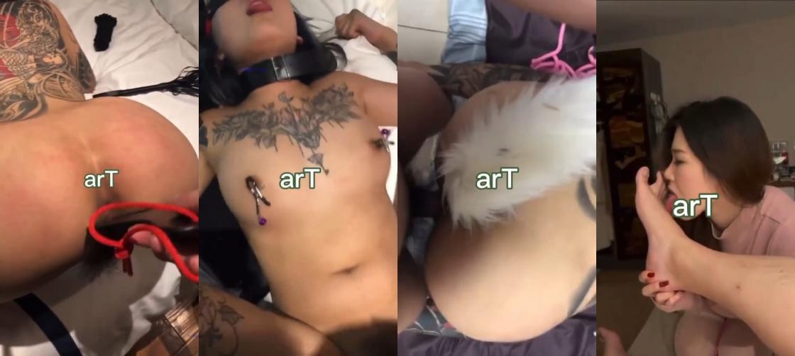 车模夜场DJ学生妹，各行各业露脸小母狗被玩肏