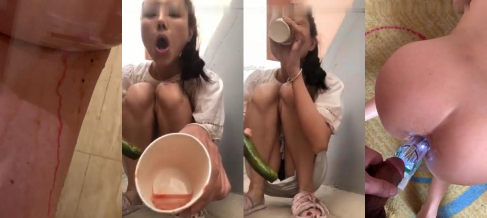 母狗各种虐阴虐菊啪啪，花样多手法奇特