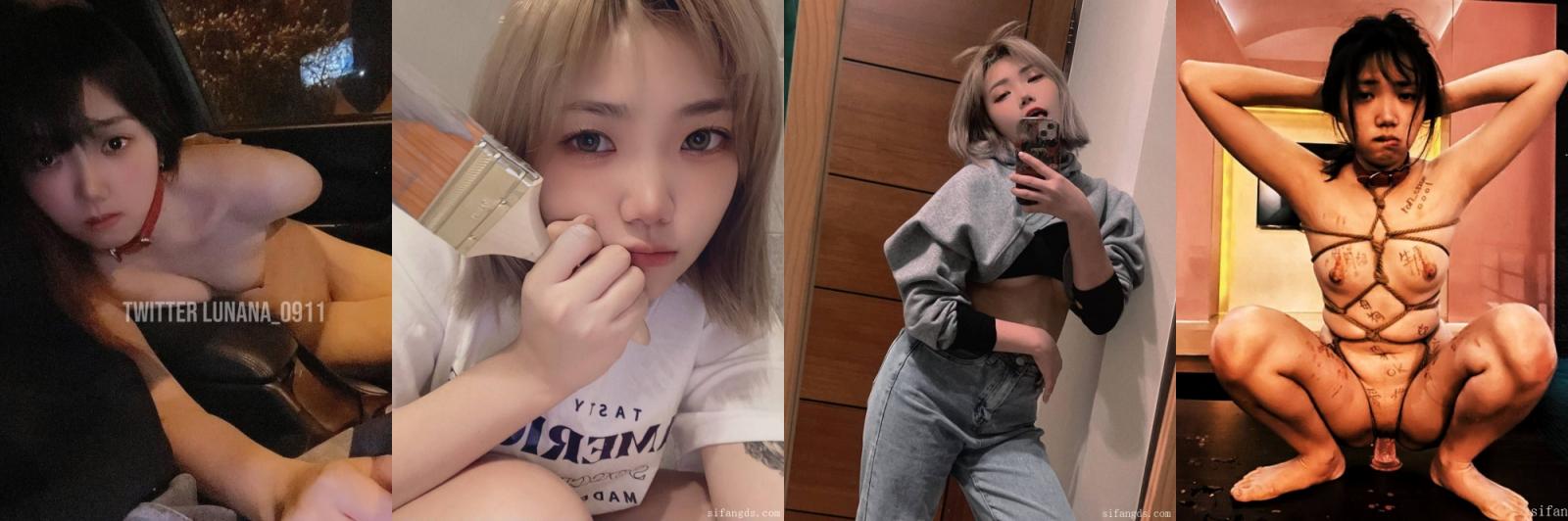 顶级露脸小母狗【Lunana】推特5000元订阅福利，露出喝尿调教啪啪，各种花样，玩花了