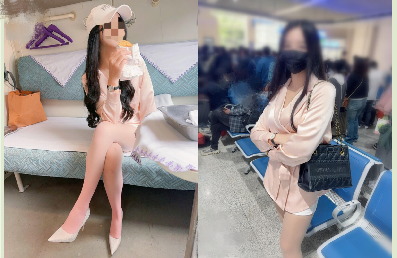 高能刺激 火车上大胆全裸做爱 从厕所干到卧铺爽到潮吹 爆肏后入内射 床单都湿透