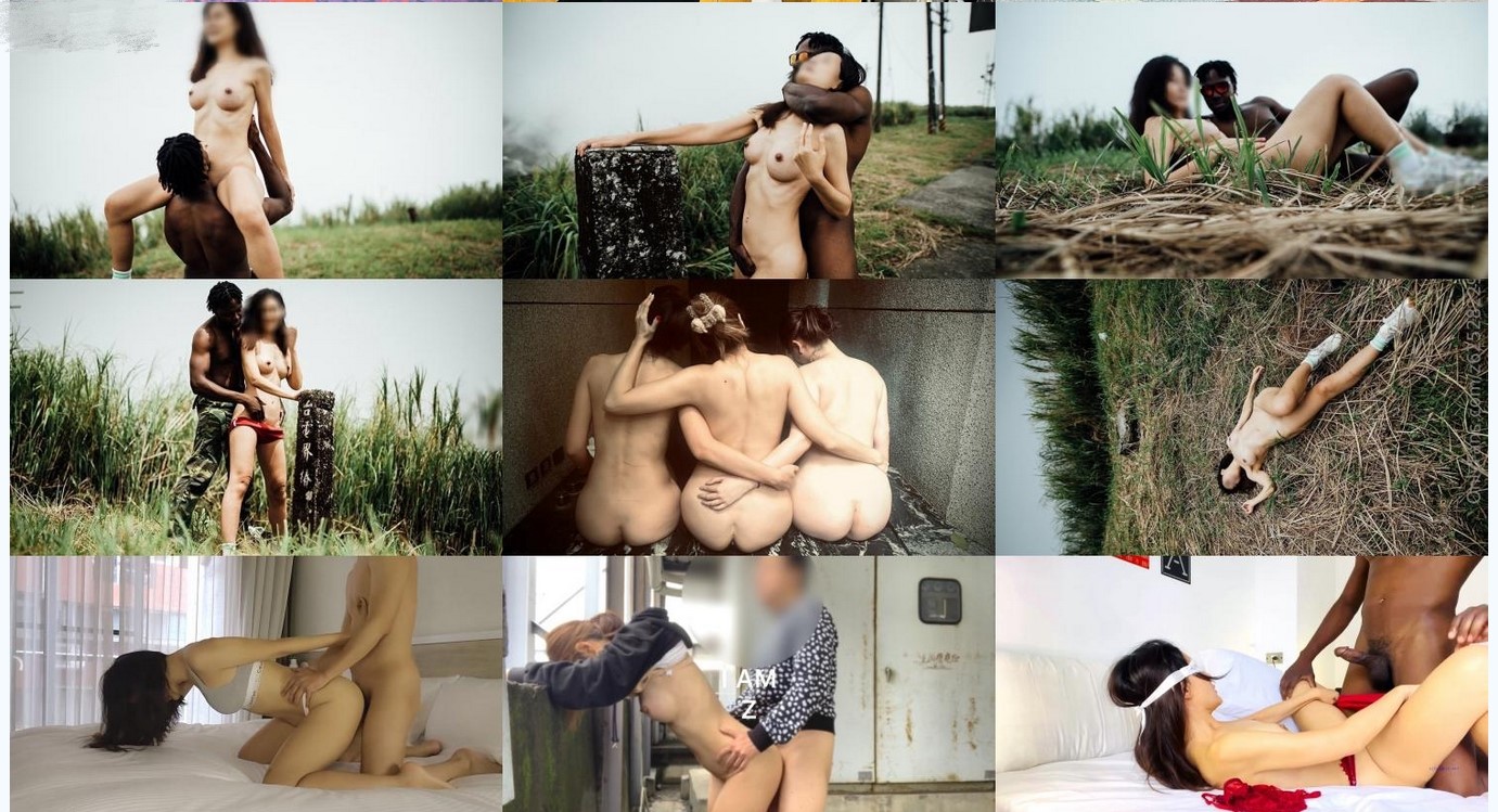 黑白通吃极品媚黑气质御姐 【我是Z】私拍全套，车震野战露出被黑人健壮小哥玩肏