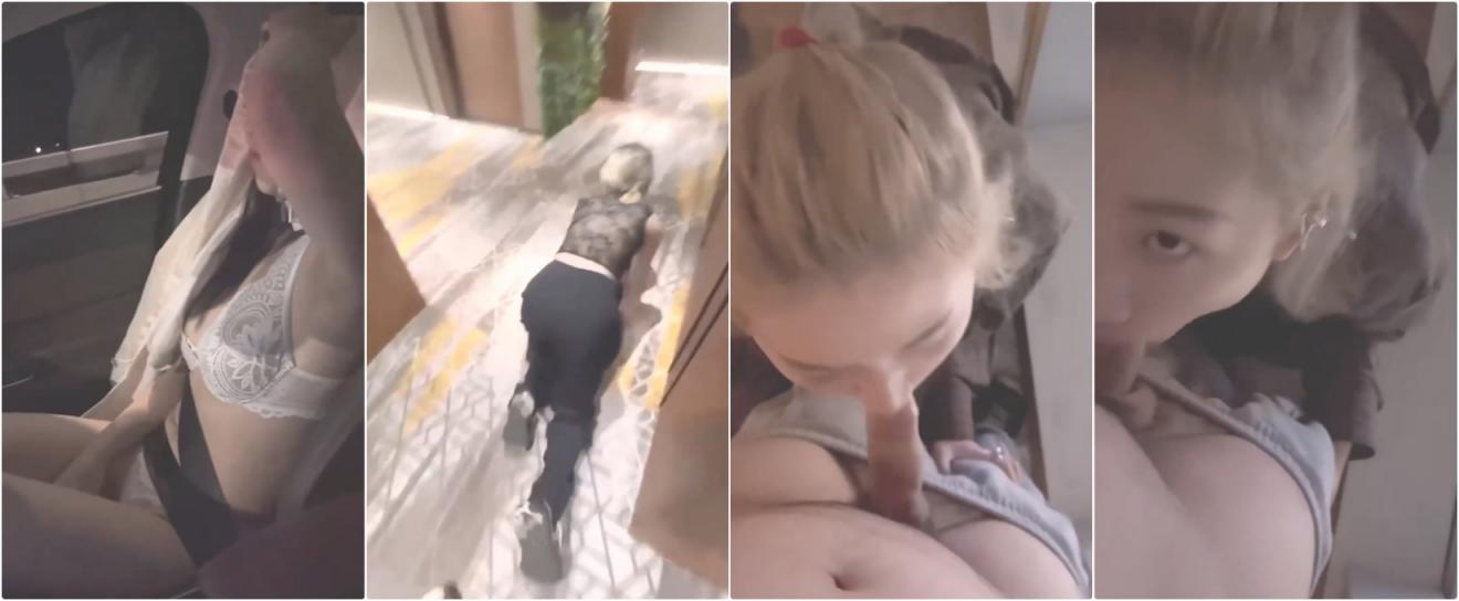 口交深喉喝尿把精液射到妹子嘴里，高颜骚货淫荡对白 白天是白月光晚上是小母狗