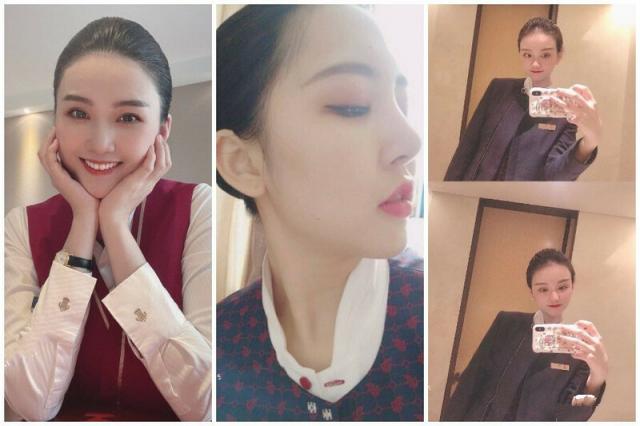 真实空姐 各大航空美丽空姐❤️不欲人知的真实反差