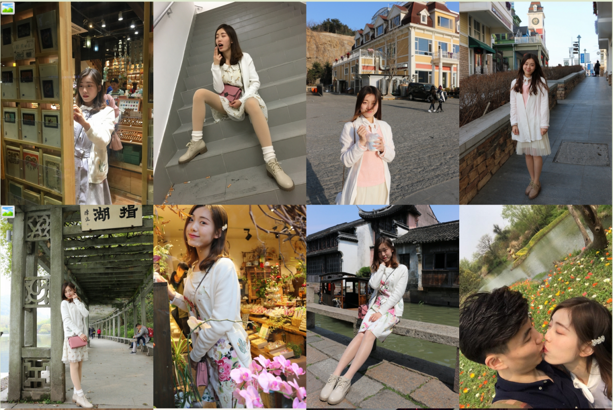 表里不一，究极反差，高颜值美女与男友热恋期的不雅自拍视图流出