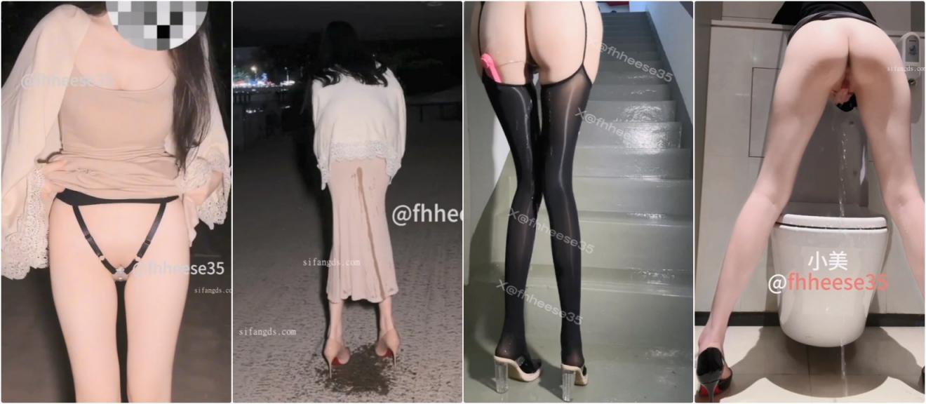 大一播音系小姐姐【小美】✅足球场 楼道 商场 被闺蜜跳蛋调教喷水，外表有多清纯私下就有多淫荡