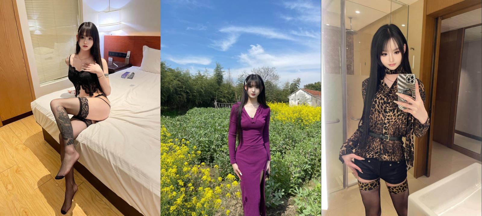 比女人还女人，浙江嘉兴超高颜值T娘【顾恩婷】全套107V福利，能攻能守，啪啪紫薇，直男最爱