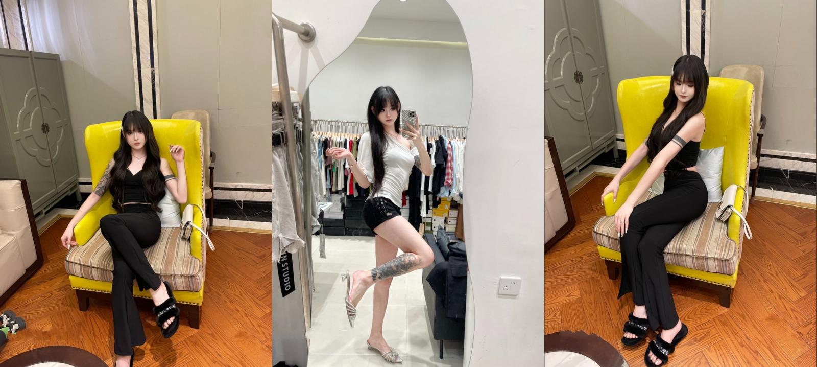 比女人还女人，浙江嘉兴超高颜值T娘【顾恩婷】全套107V福利，能攻能守，啪啪紫薇，直男最爱