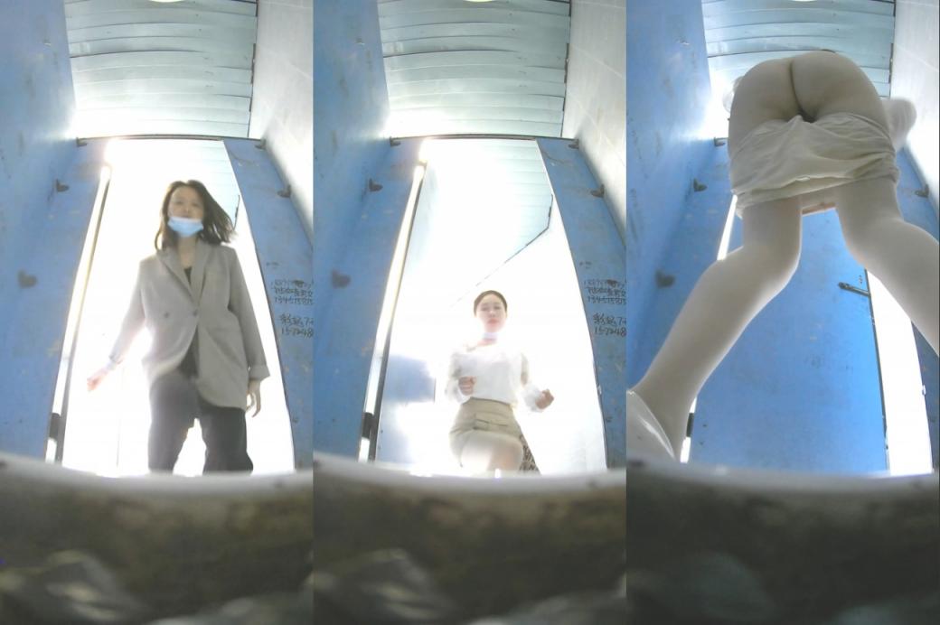 某厂职工女厕所全景正点位置偸拍各种美女小姐姐方便~看脸看双洞超多诱人大屁股~穿着开裆黑丝是真的骚