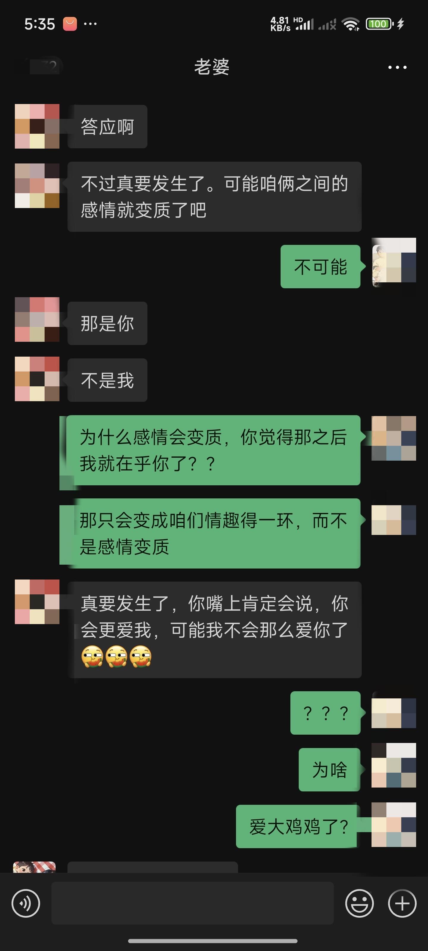 老婆的前男友们