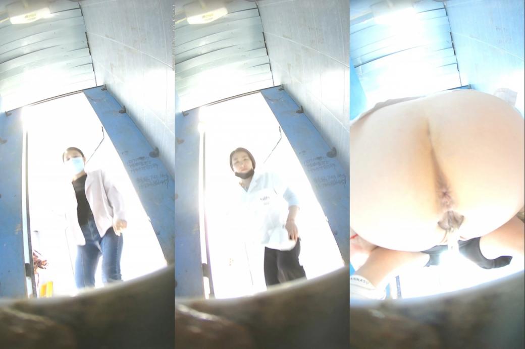 某厂职工女厕所全景正点位置偸拍各种美女小姐姐方便~看脸看双洞超多诱人大屁股~穿着开裆黑丝是真的骚