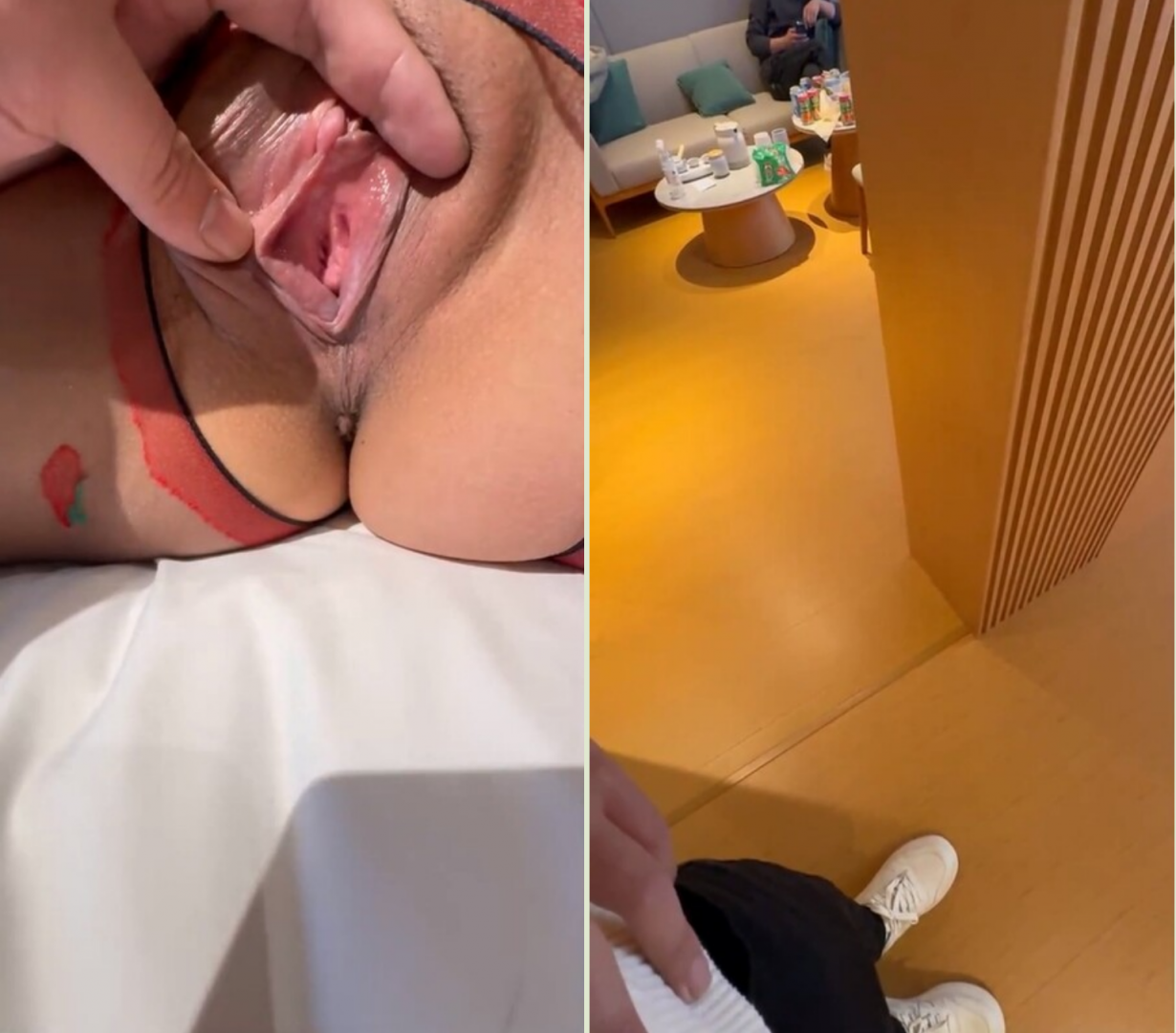 绿帽灌醉老婆包臀无内露出勾引好兄弟实录，朋友妻不客气一起3P轮操淫妻调教成淫荡的玩物