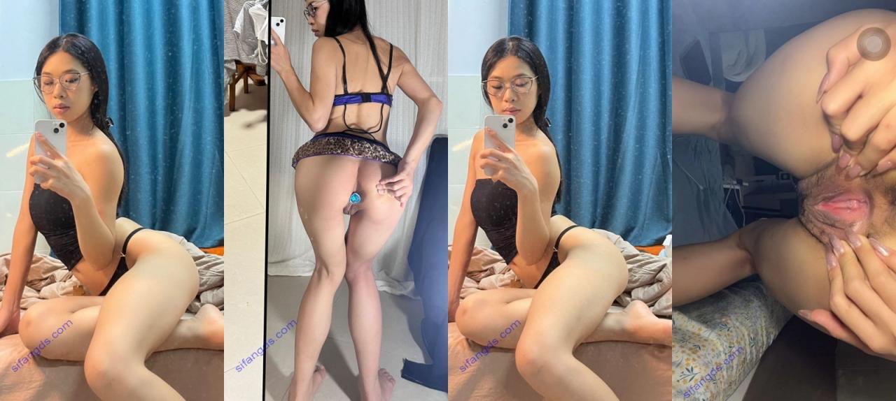 最新抖音泄密，端庄蜜桃臀潮女【ooo2】福利私拍，超骚反差做爱掰B特写肛塞内射