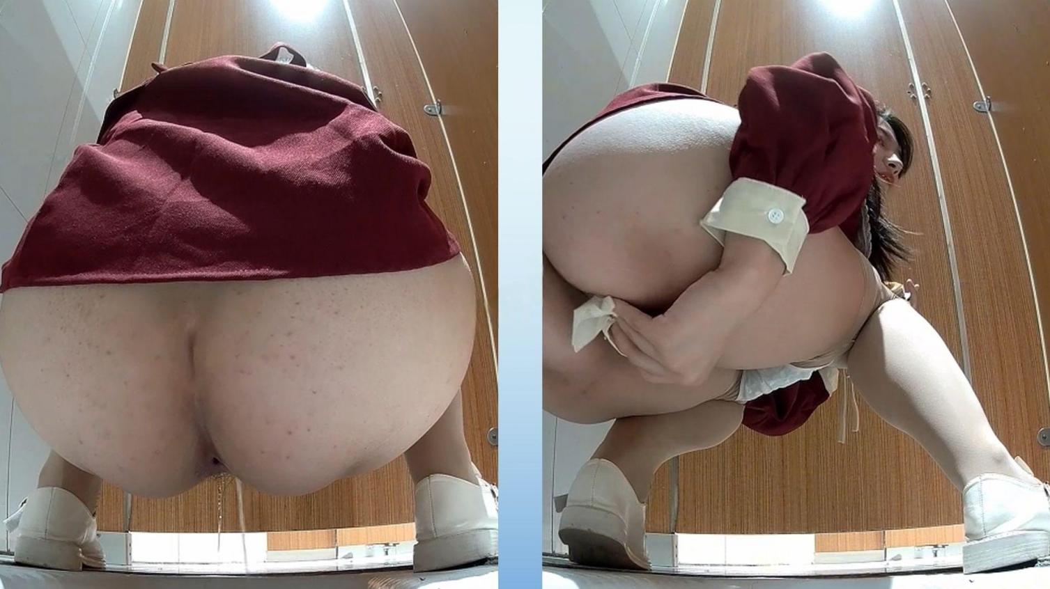 精品厕拍《无敌视角》高清后拍水晶高跟长腿女神