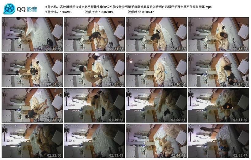 高校附近民宿钟点炮房摄像头偷拍❤️小仙女被拉到镜子前狠抽屁股后入看到自己骚样子再也忍不住原型毕露