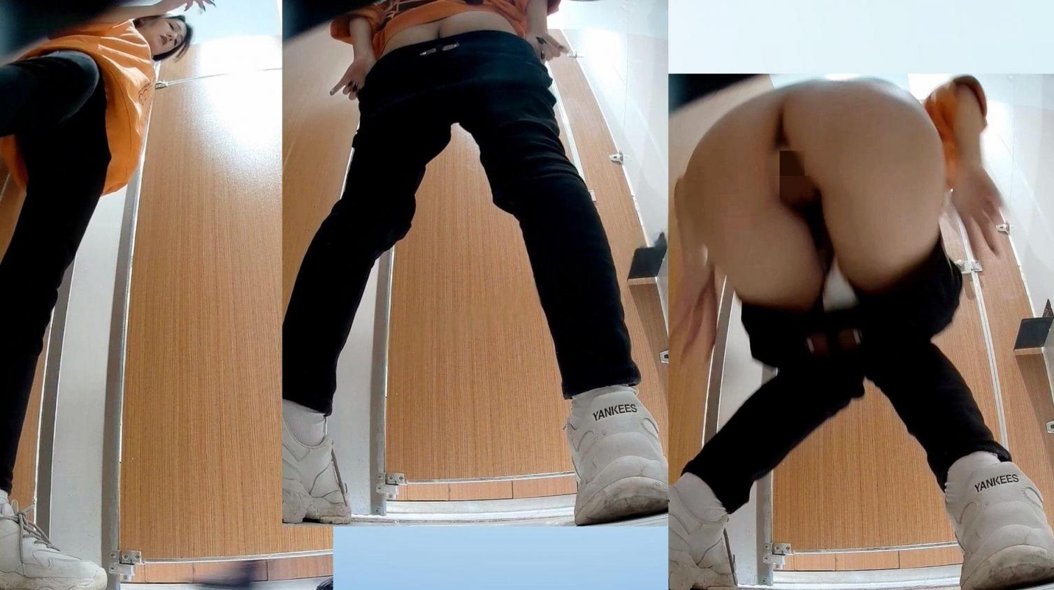 精品厕拍《无敌视角》高清后拍水晶高跟长腿女神