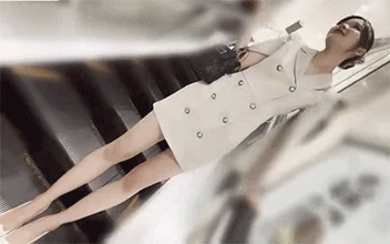 【和20岁的175cm高挑大长腿超模女神逛商场】修长的筷子美腿，年纪轻轻但有御姐脸蛋，内射白虎