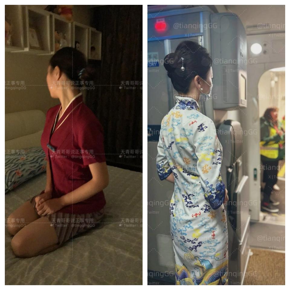 推特大神民航专业户，【CC天青哥哥】专注空姐机上视频写牌验证，想约空姐，买原味的看过来！