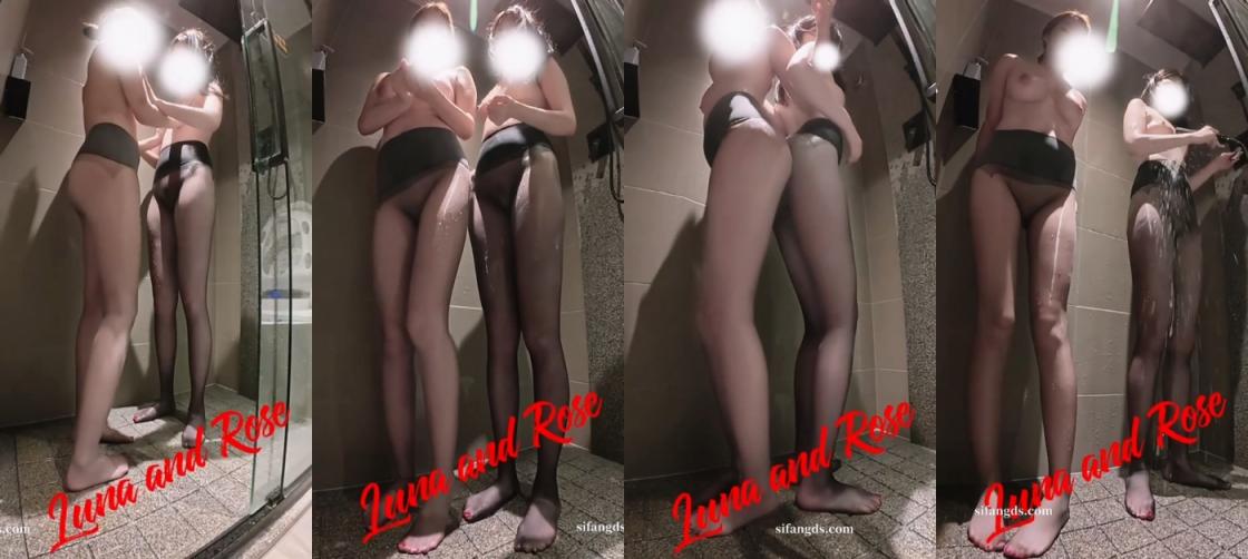 两模特级女神，油亮丝互慰互调啪啪，极致诱惑