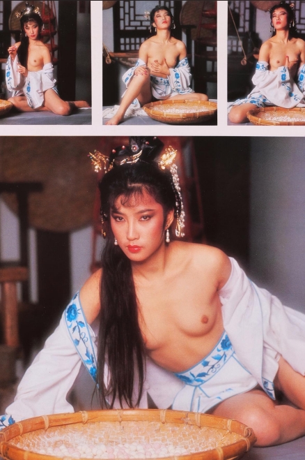 找到了一堆不穿衣服的《红楼梦》《聊斋》里面角色的cosplay成人版，年代感极强，适合收藏！