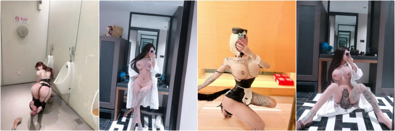 超级核弹巨乳外围婊『UKi』✅巨乳露脸反差口交 超骚体质给金主爸爸把脚趾添干净 被狠狠后入黑丝肥臀