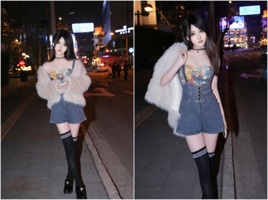 ⭐✨秀人网 林月月✨新人第三套 最新 大尺度漏三点粉嫩骚穴