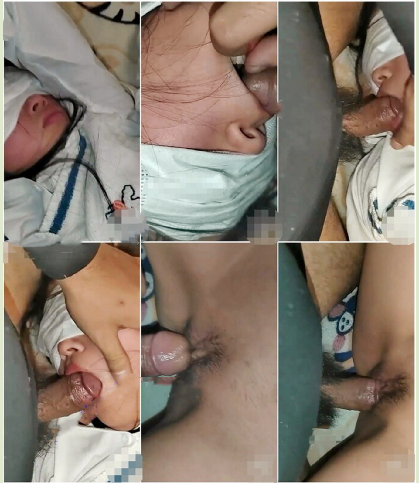 勾引房东18岁高三女儿 趁睡着好好玩弄 附聊天记录生活照