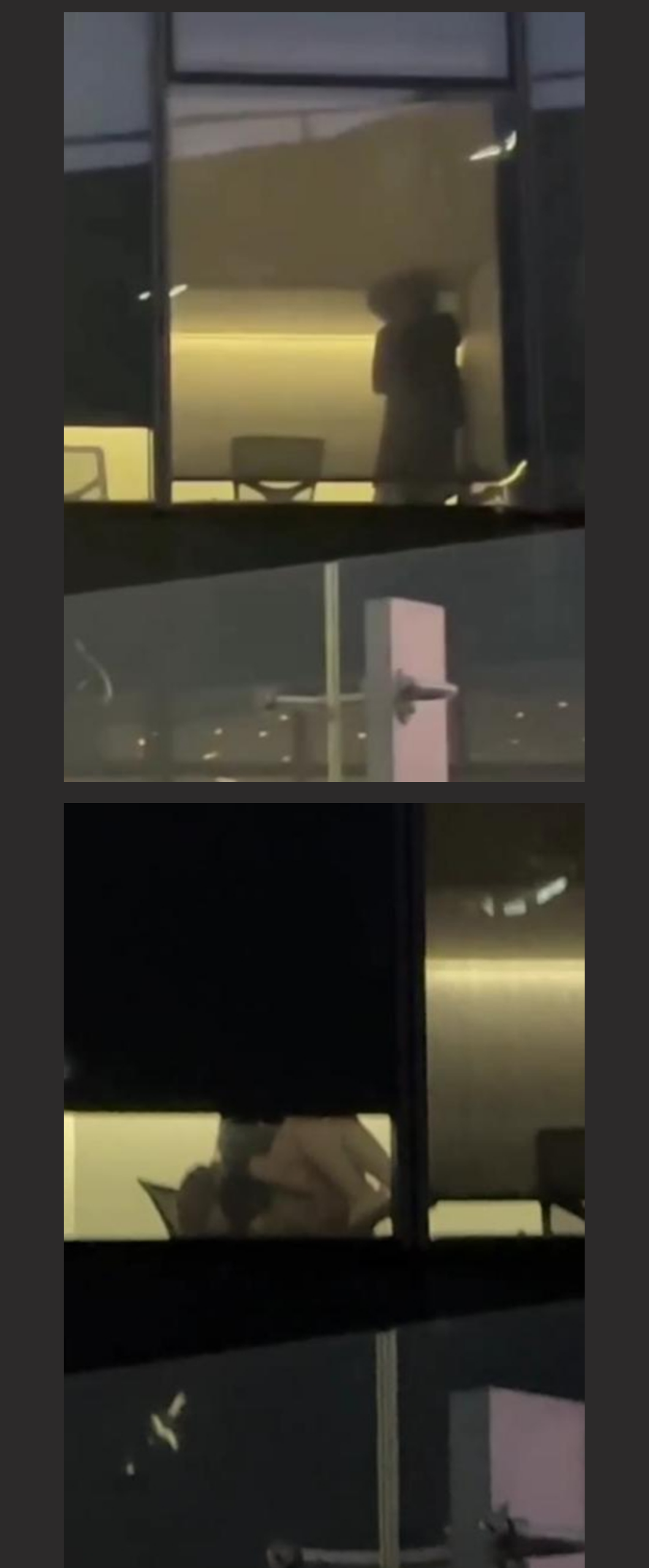 腾讯滨海大厦办公室 男女员工上演愉情大戏 引起下面群众纷纷围观拍摄