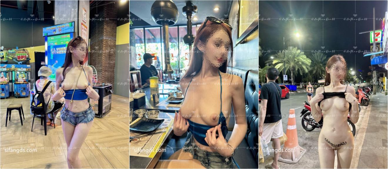 顶级白富美反差女神⚡户外大胆露出挑战,表面是大家高攀不上的白富美女神,私下其实是一只求草的骚婊母狗