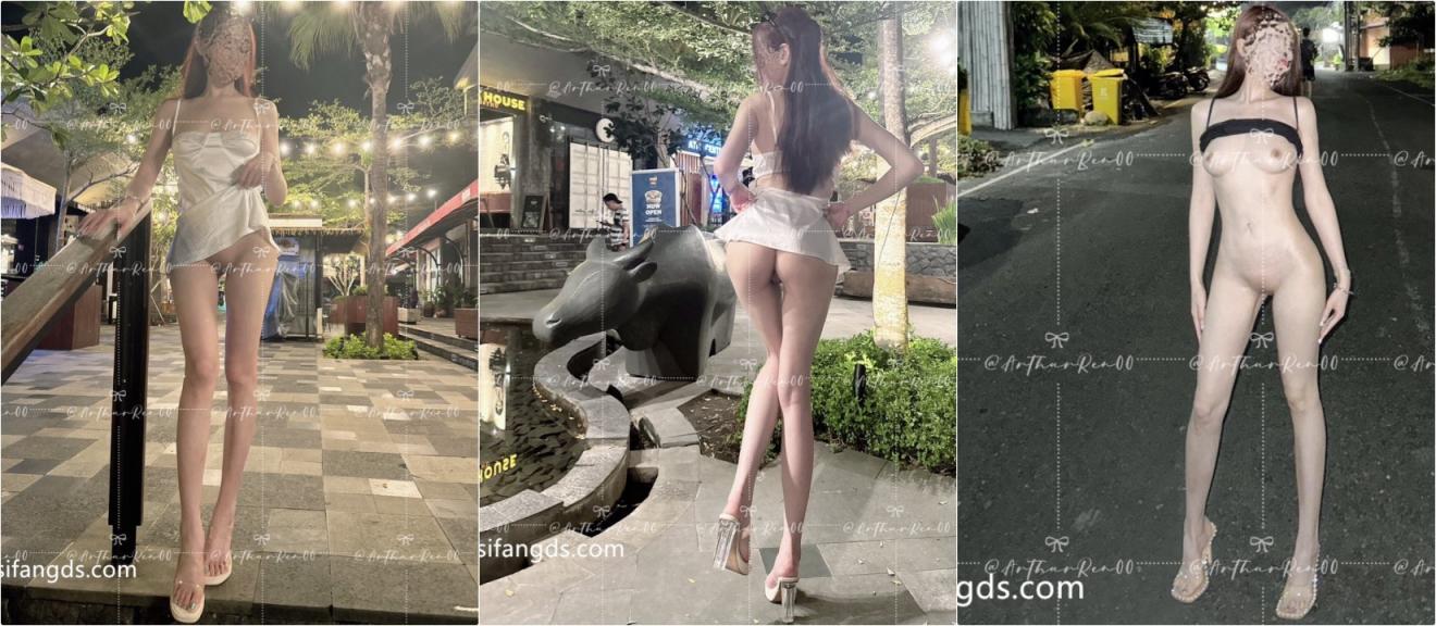 顶级白富美反差女神⚡户外大胆露出挑战,表面是大家高攀不上的白富美女神,私下其实是一只求草的骚婊母狗