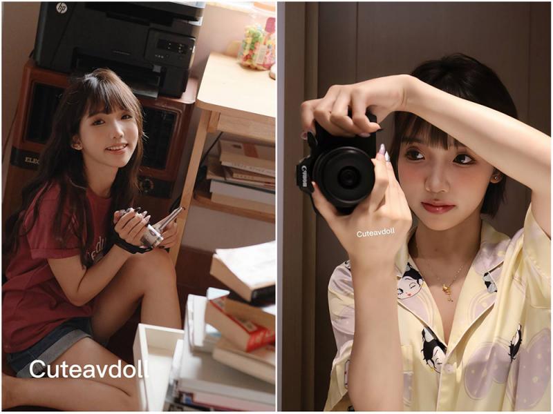 当年靠一张清纯的照片很火爆的【广深虾酱】Cuteavdoll萌妹子,竟下海给尤物圈拍片了,天然纯真