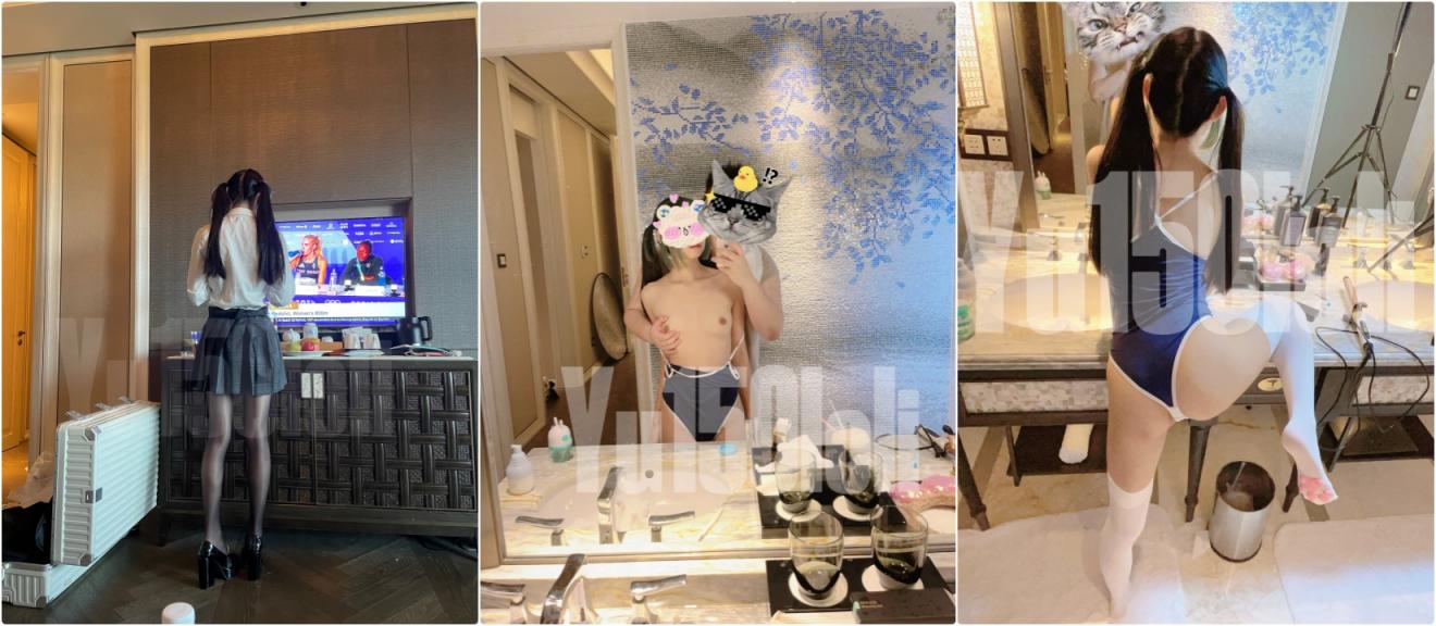 大家猜猜这是几个人？双马尾黑丝小萝莉4p大战 用了四盒套！超嫩清纯萝莉女奴