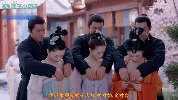 【AI脱衣配音】✨团子小团子✨“波涛”汹涌!武媚娘传奇!也算是圆了做皇帝的梦!