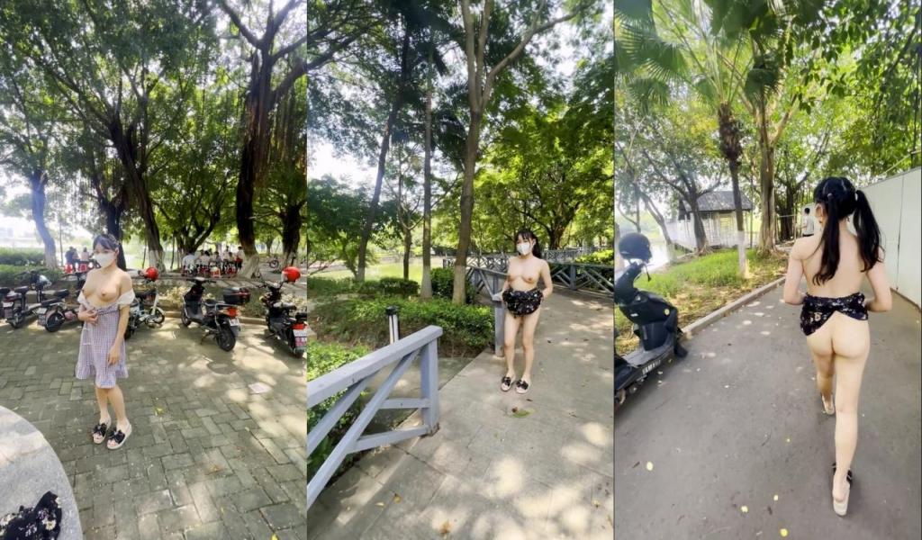 顶级露出【TonyJ和贝贝】冒险无视路人疯狂全裸露出调教