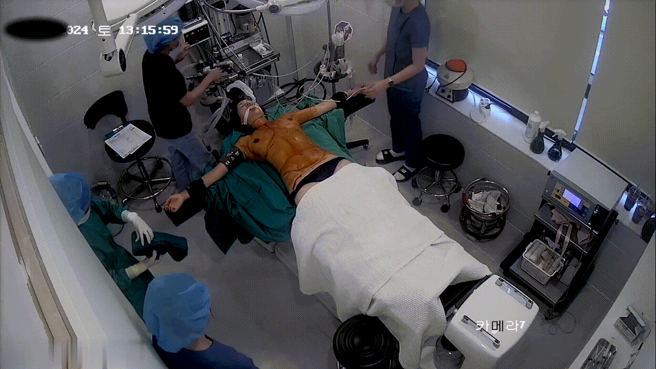 黑客破解整形医院手术室监空摄象头TP美女丰胸美臀手术速度还挺快的