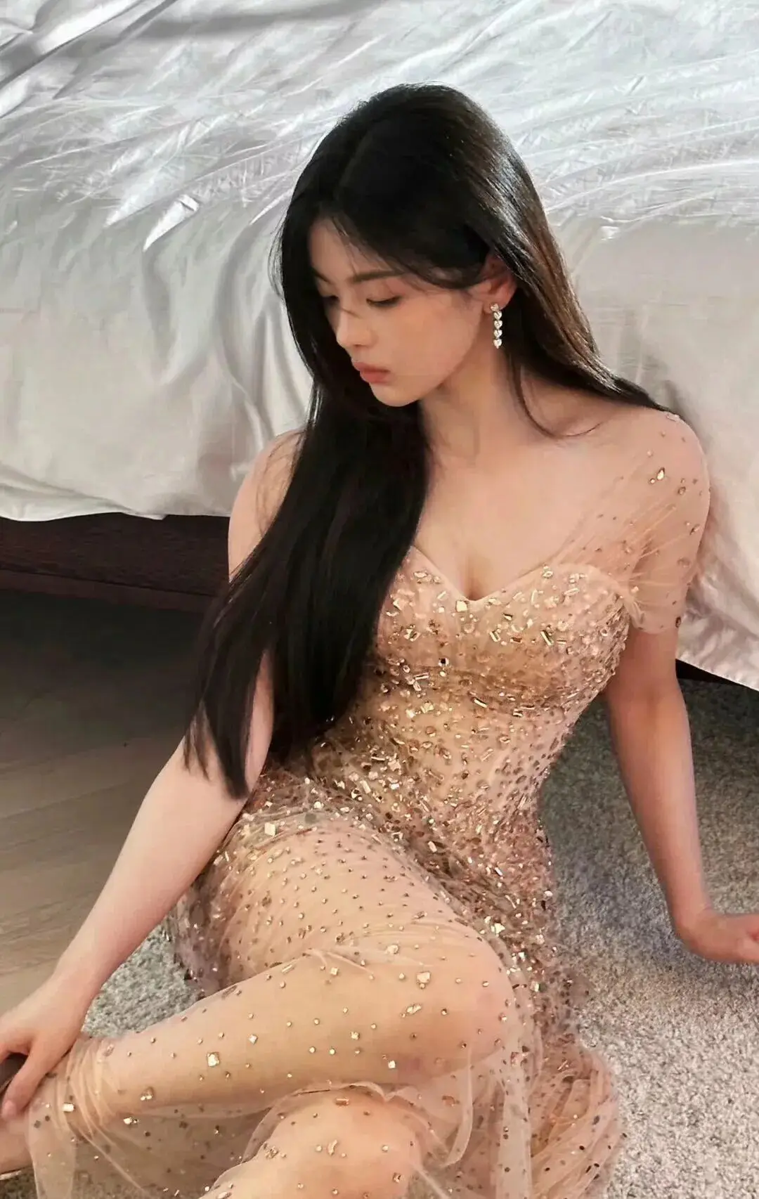 杨超越，好奶好白好嫩，真的超有料！