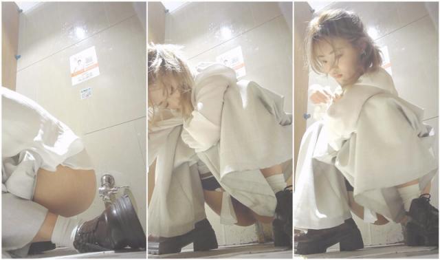 商场女则全家愉拍粉嫩的小美女食物中毒了❤️又拉又吐的还摔倒了