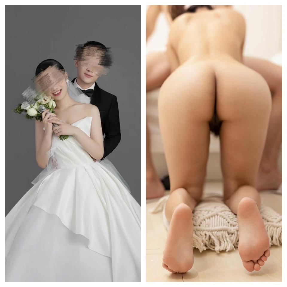真实95后绿帽小夫妻【抱走阿萌】有婚纱照，经常网上约单男，享受刺激生活，每一次都是满满的高潮！