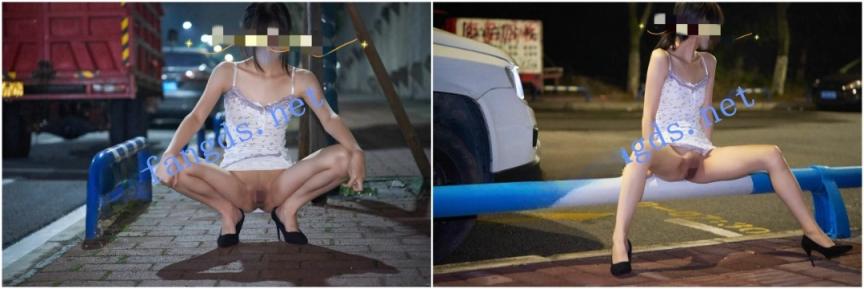 05年女大学生【 鸳蝶 】户外露出 VIP福利