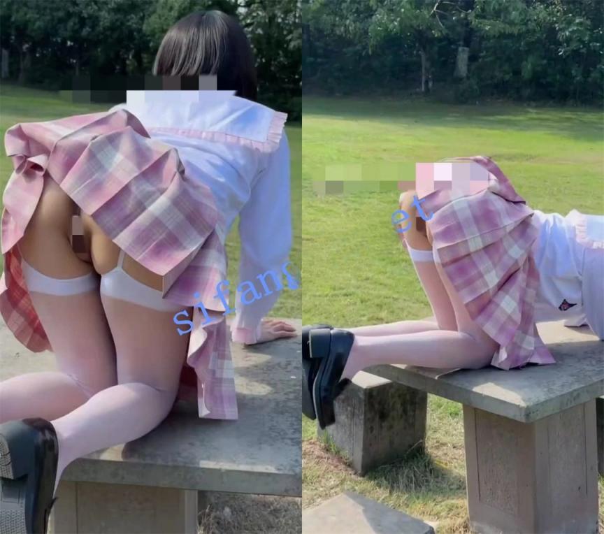 05年女大学生【 鸳蝶 】户外露出 VIP福利