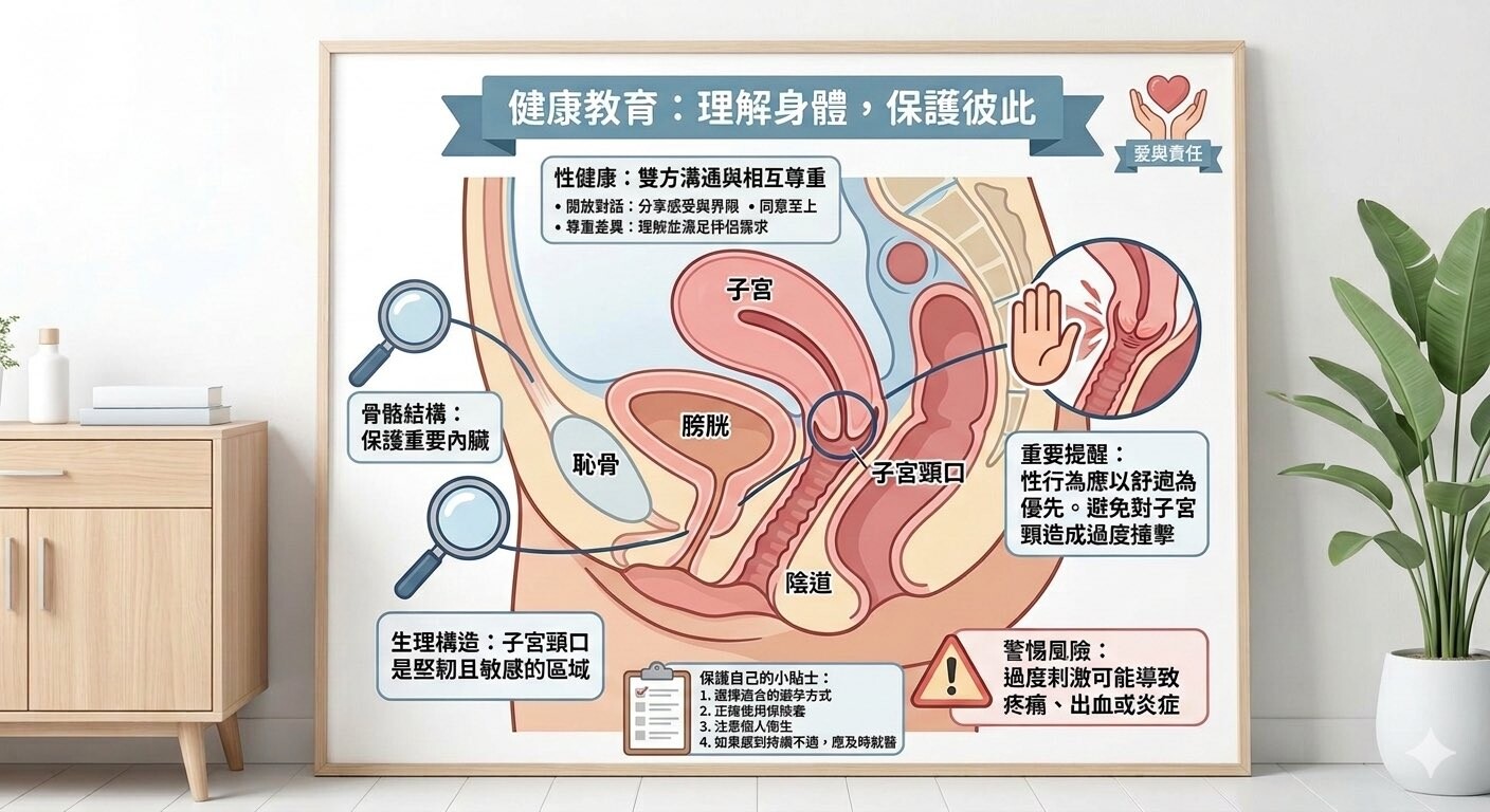 顶到子宫颈口，女人是真的会舒服吗？