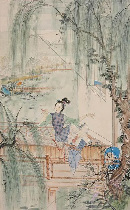 现代中国春宫图绘画第一人：胡也佛