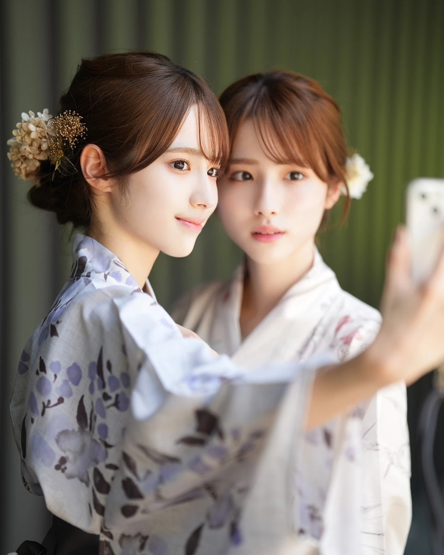不是 AI!日本极品正妹双胞胎晒仙气合照,脸蛋、服装、微笑…连发丝都一模一样!
